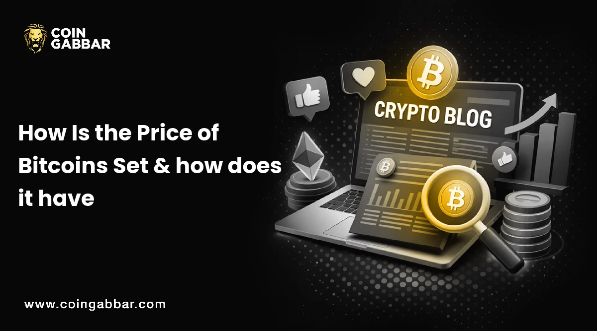 How Is the Price of Bitcoins Set & how does it have