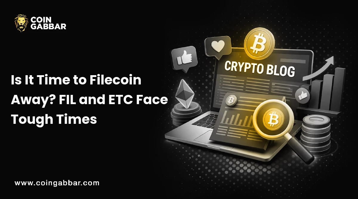 Is It Time to Filecoin Away? FIL and ETC Face Tough Times