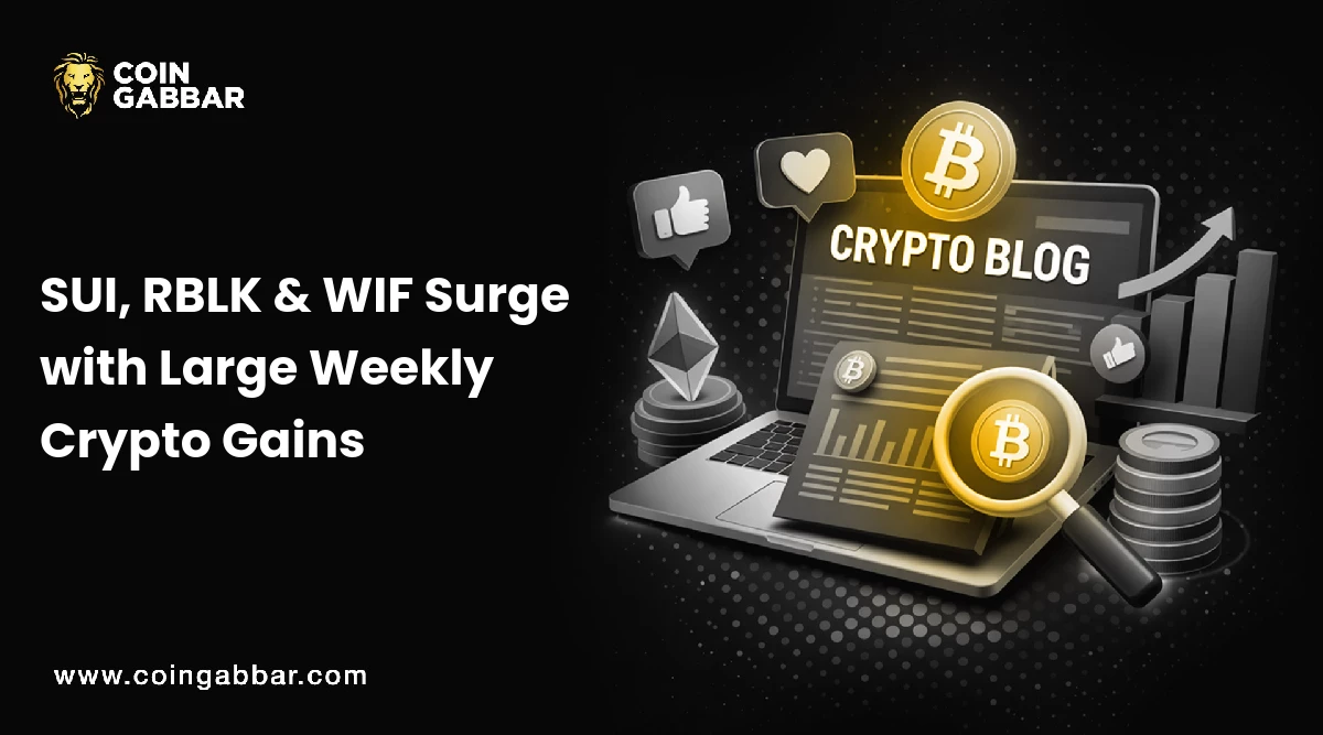 SUI, RBLK & WIF Surge with Large Weekly Crypto Gains