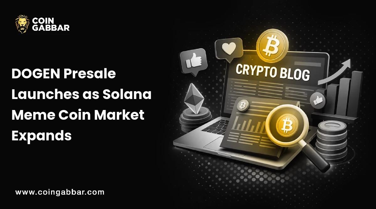DOGEN Presale Launches as Solana Meme Coin Market Expands