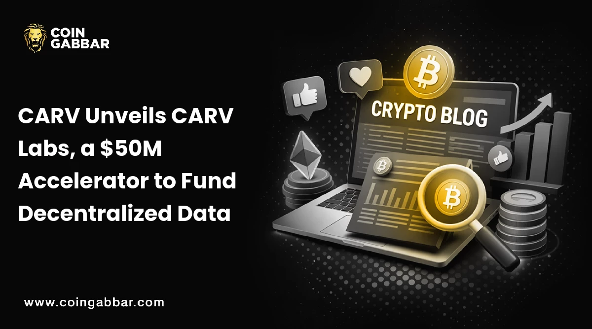 CARV Unveils CARV Labs, a $50M Accelerator to Fund Decentralized Data
