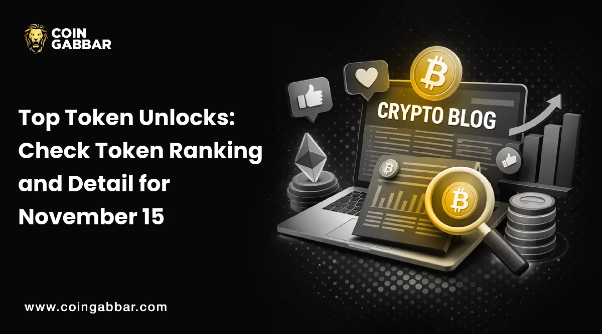 Top Token Unlocks: Check Token Ranking and Detail for November 15