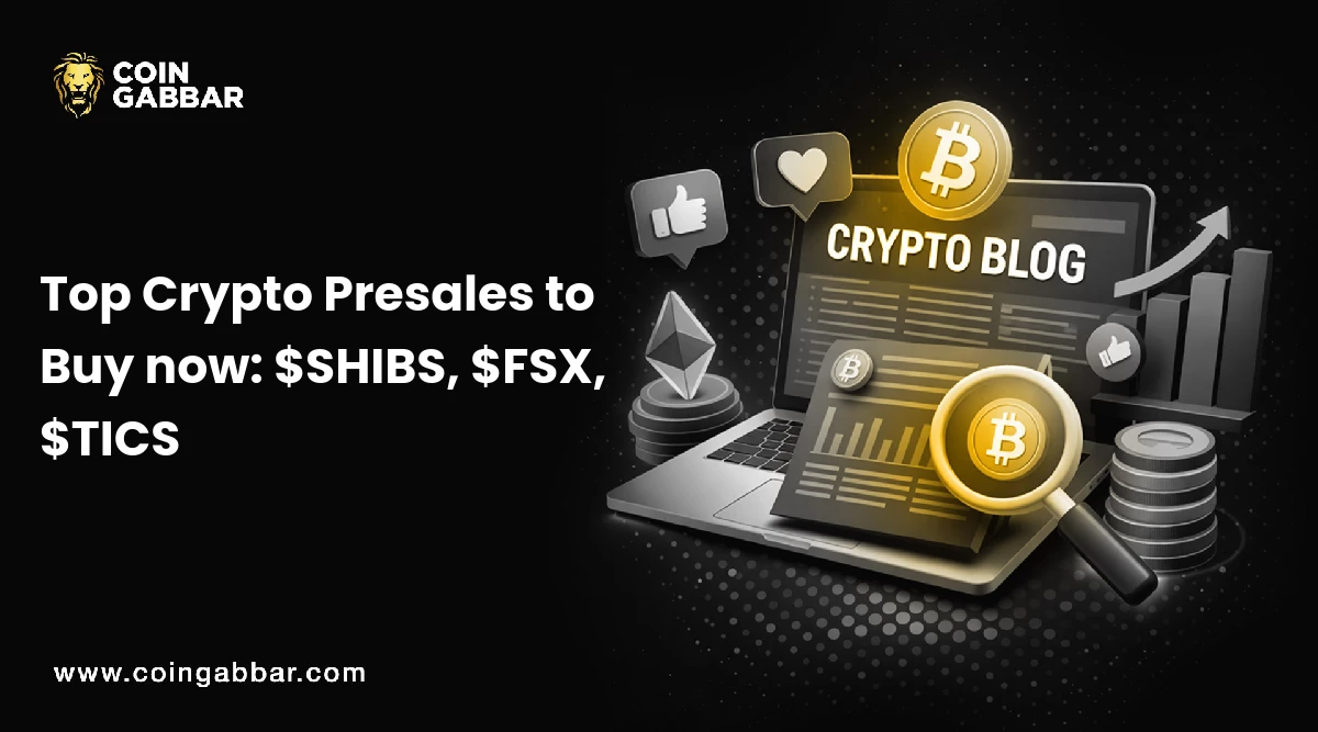 Top Crypto Presales to Buy now: $SHIBS, $FSX, $TICS