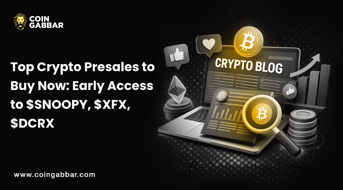 Top Crypto Presales to Buy Now: Early Access to $SNOOPY, $XFX, $DCRX