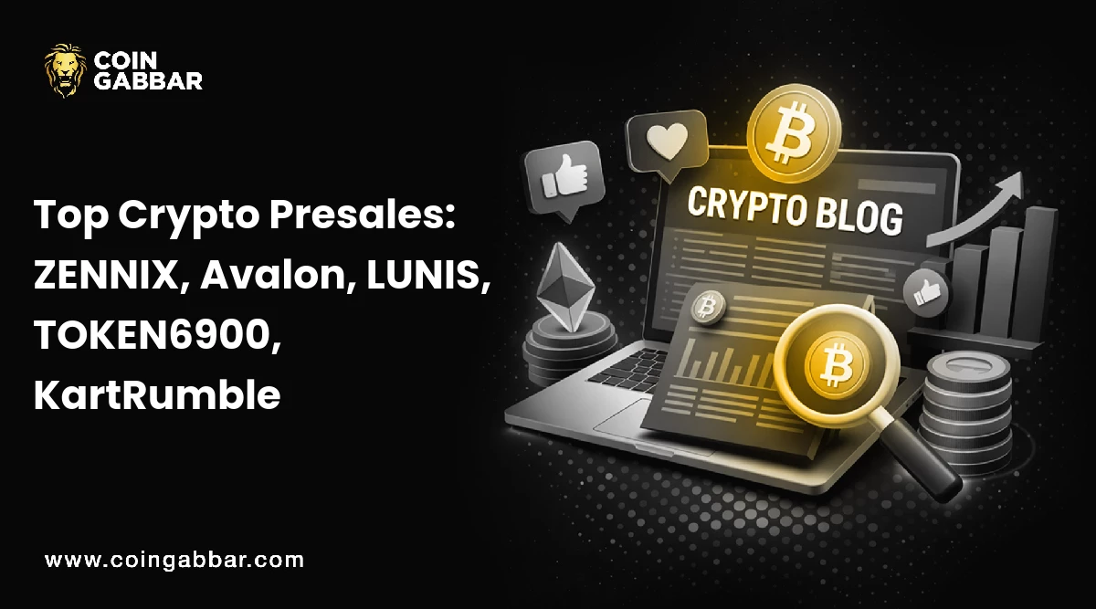 Top Crypto Presales: ZENNIX, Avalon, LUNIS, TOKEN6900, KartRumble