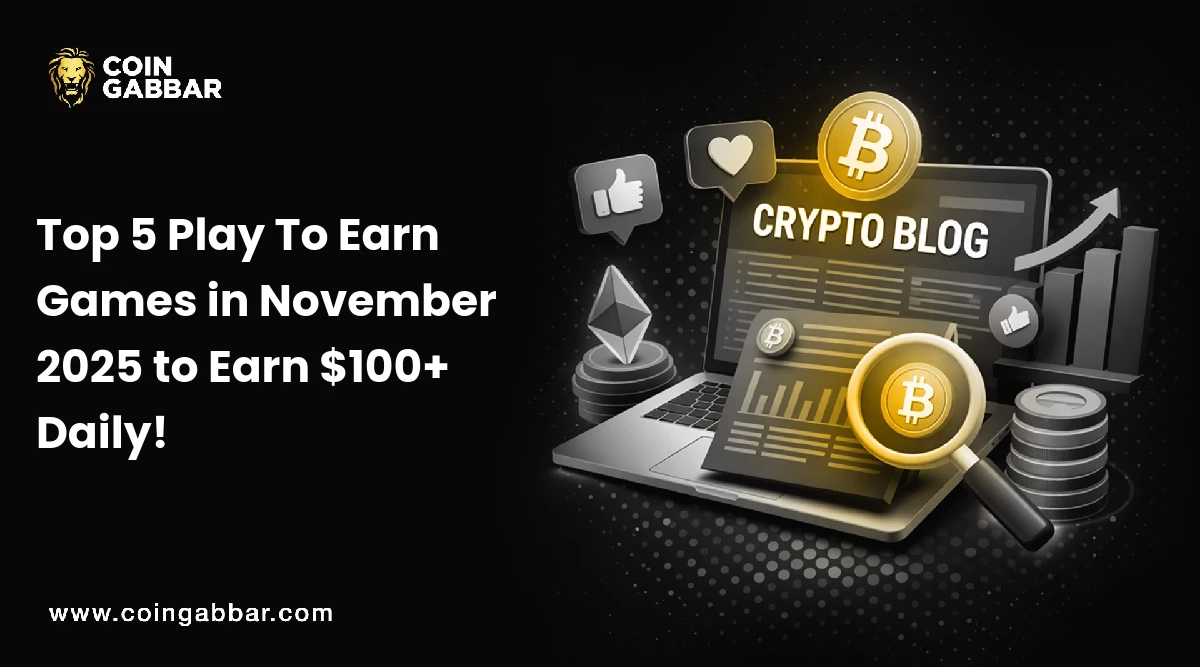 Top 5 Play To Earn Games To Earn Real Money