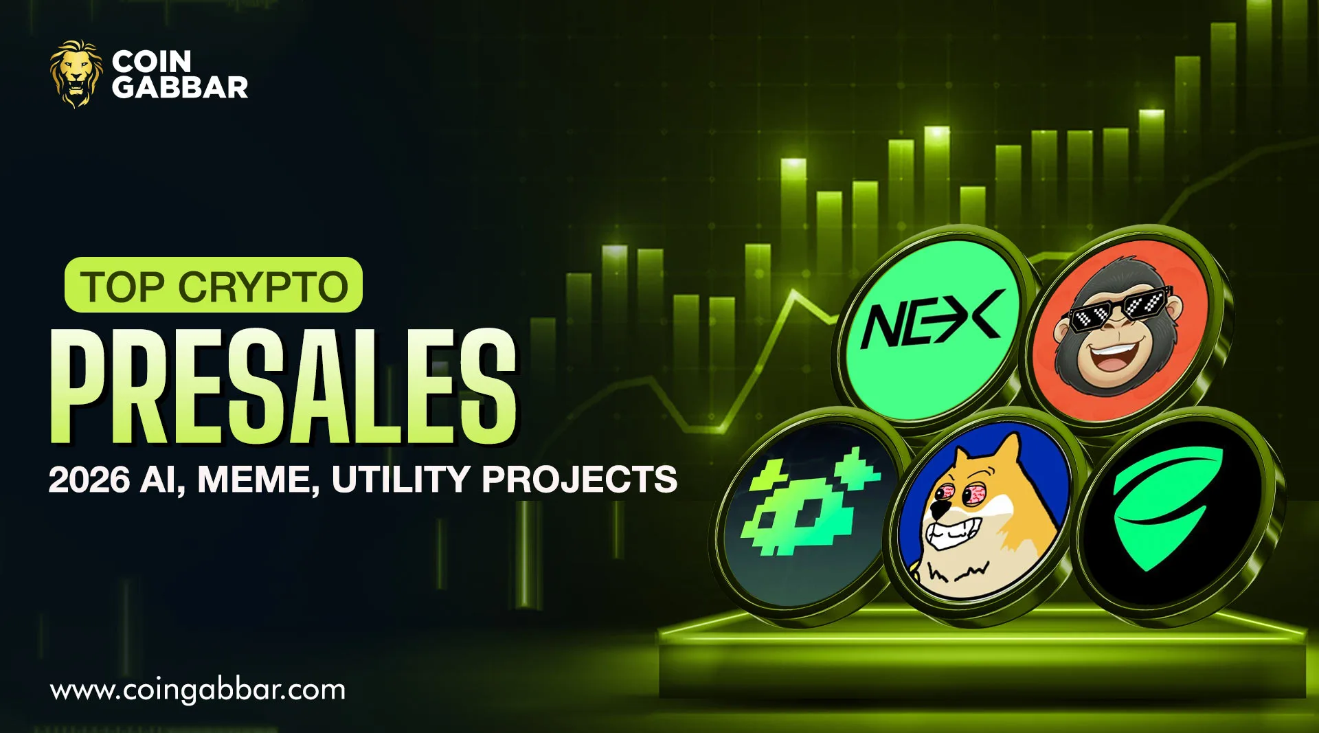 Top Crypto Presales 2026: AI, Meme, Utility Projects