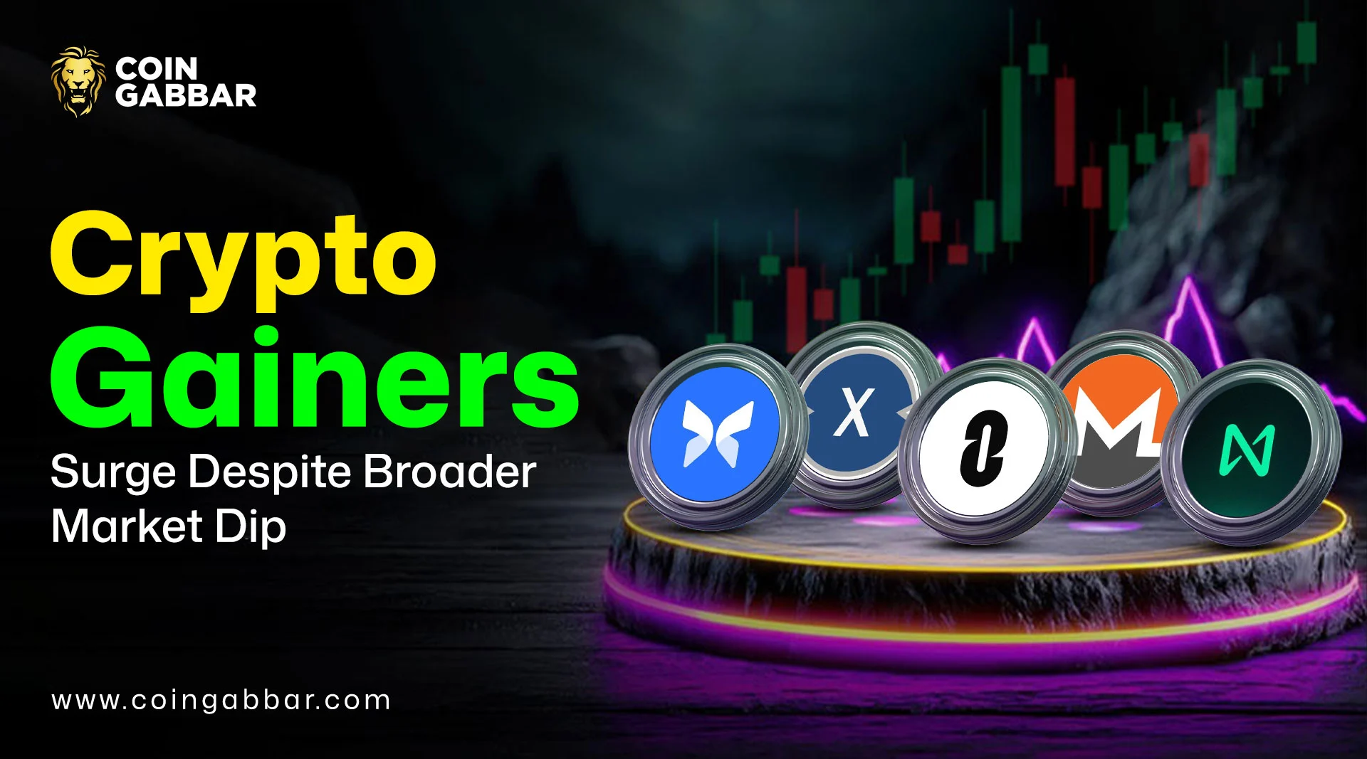 Crypto Gainers Surge Despite Broader Market Dip