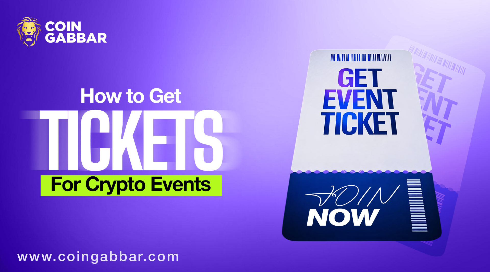 Crypto Event Tickets
