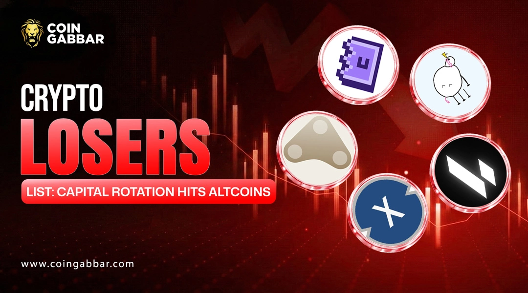 Crypto Losers List: Capital Rotation Hits Altcoins