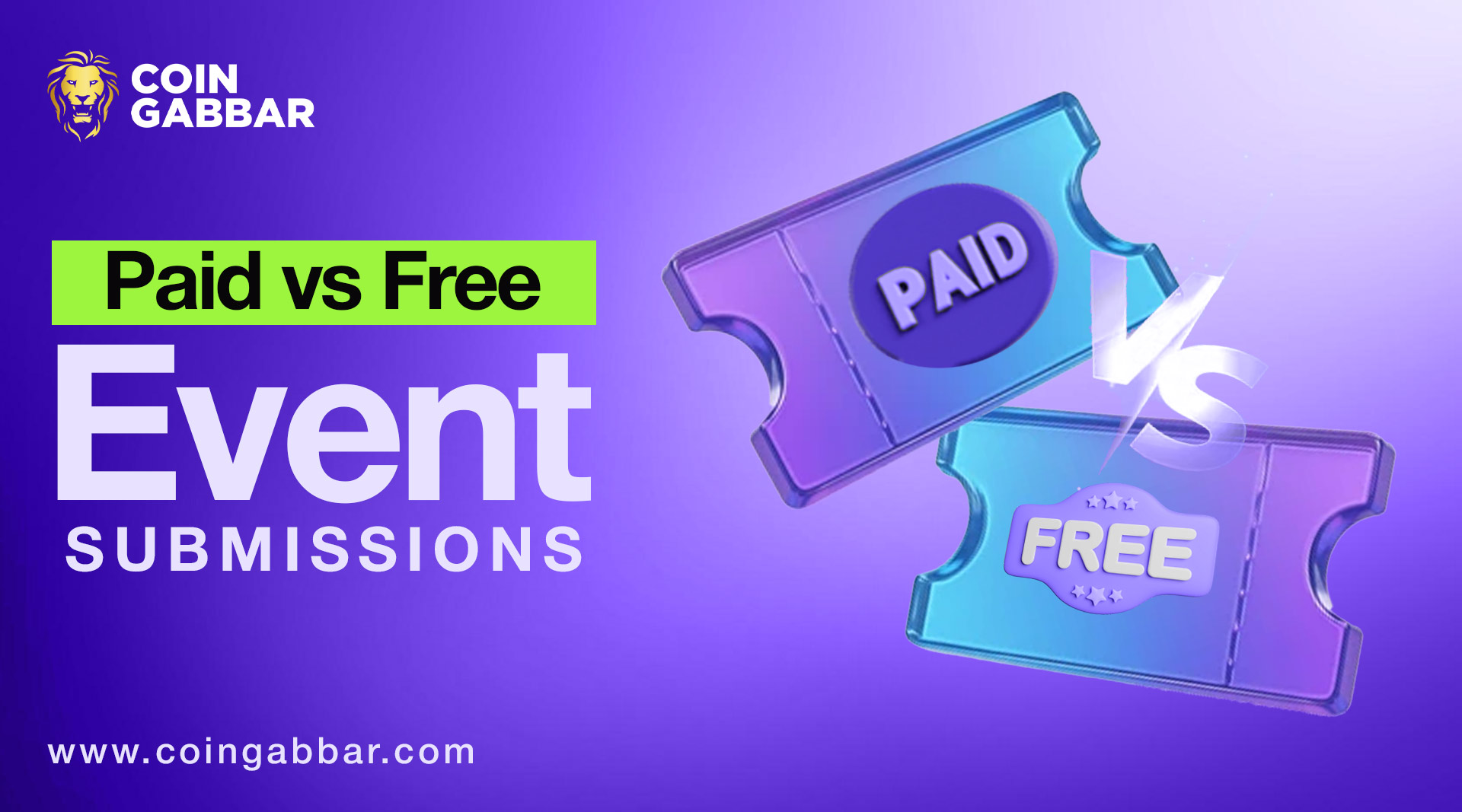 Paid and Free Events