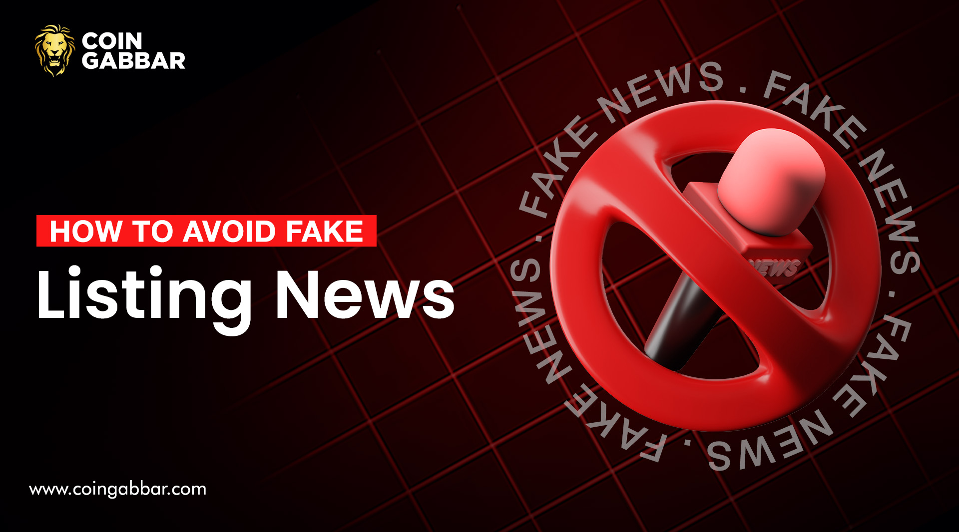 Avoid Fake Crypto Listing News