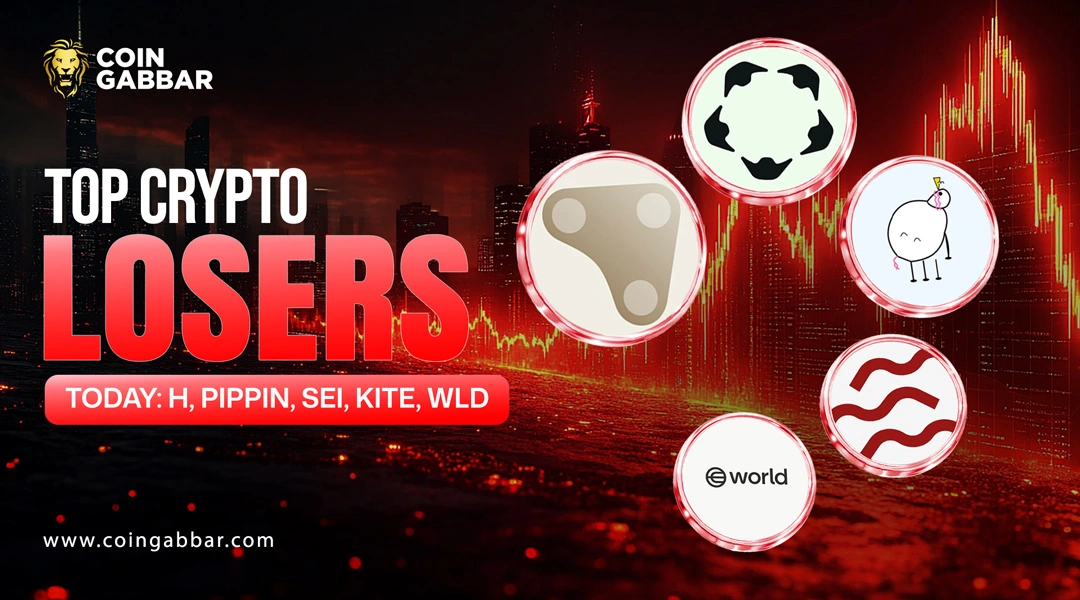 Top Crypto Losers Today: H, PIPPIN, SEI, KITE, WLD