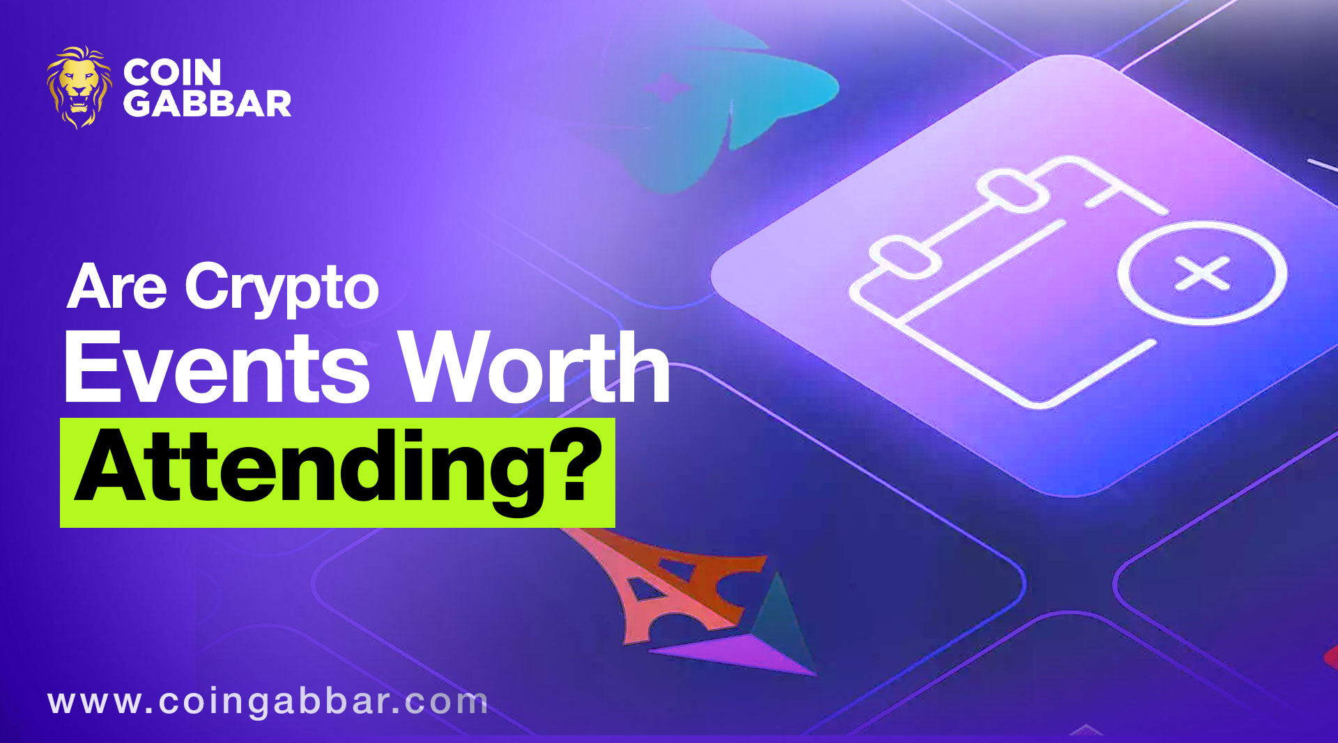 Attend Crypto Events