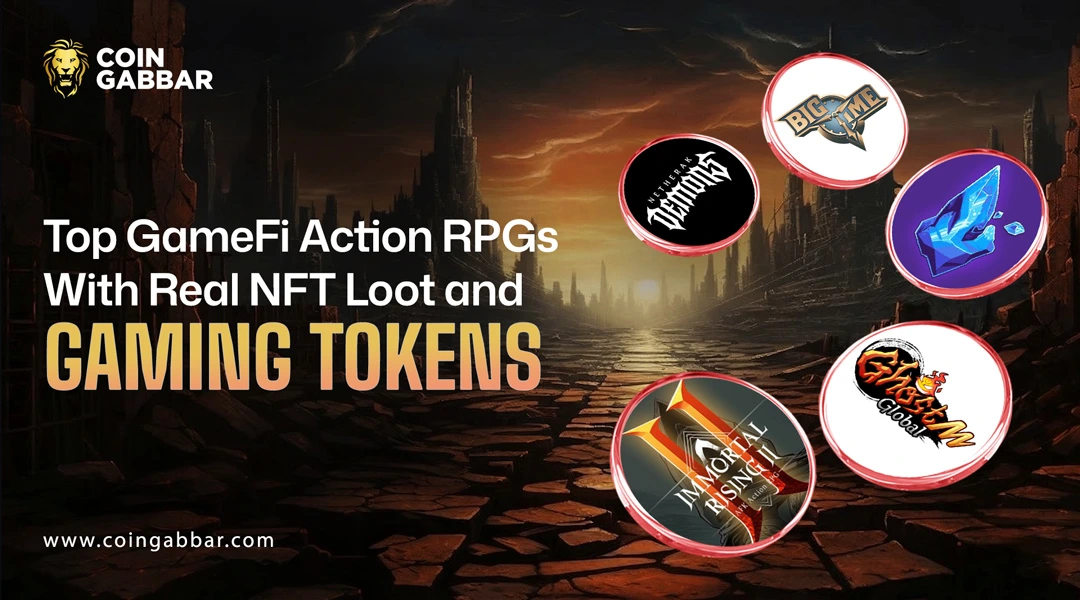 Top GameFi Action RPGs With Real NFT Loot and Gaming Tokens