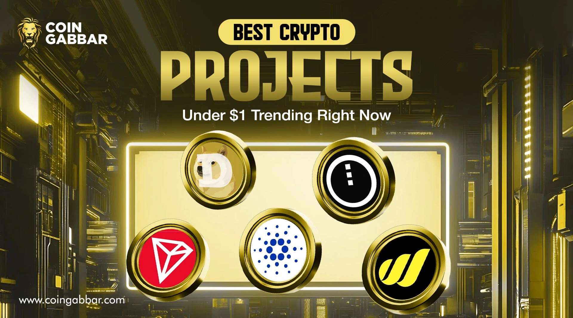 Best Crypto Projects Under $1 Trending Right Now