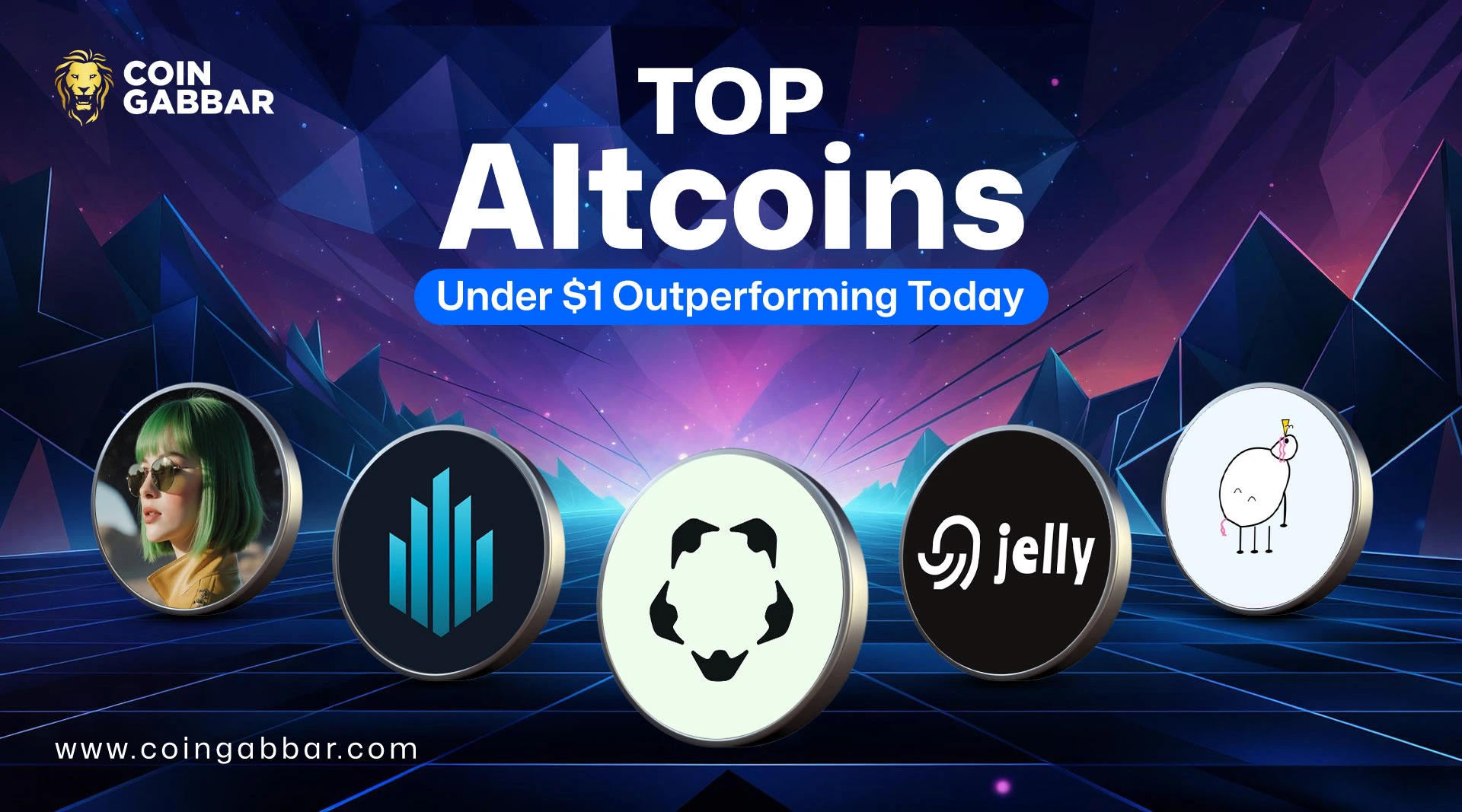 Top Altcoins Under $1 Outperforming Today