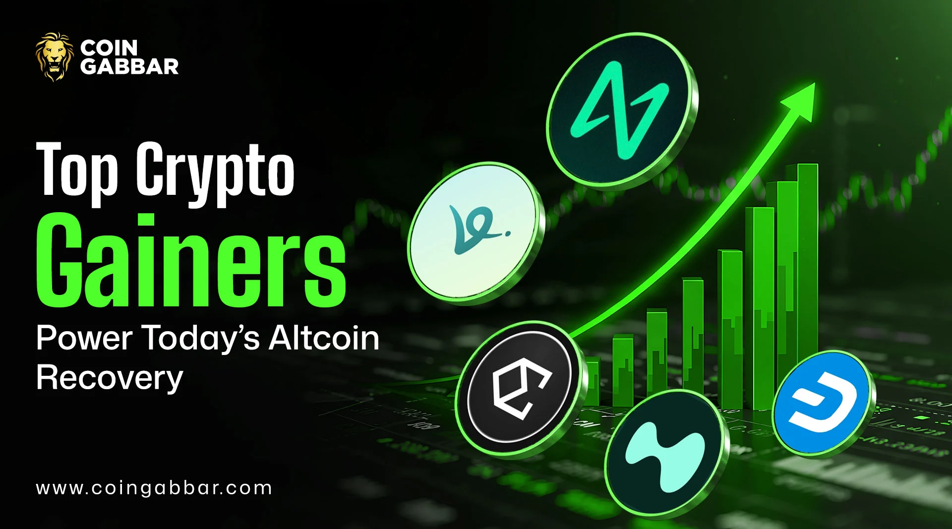 Top Crypto Gainers Power Today’s Altcoin Recovery