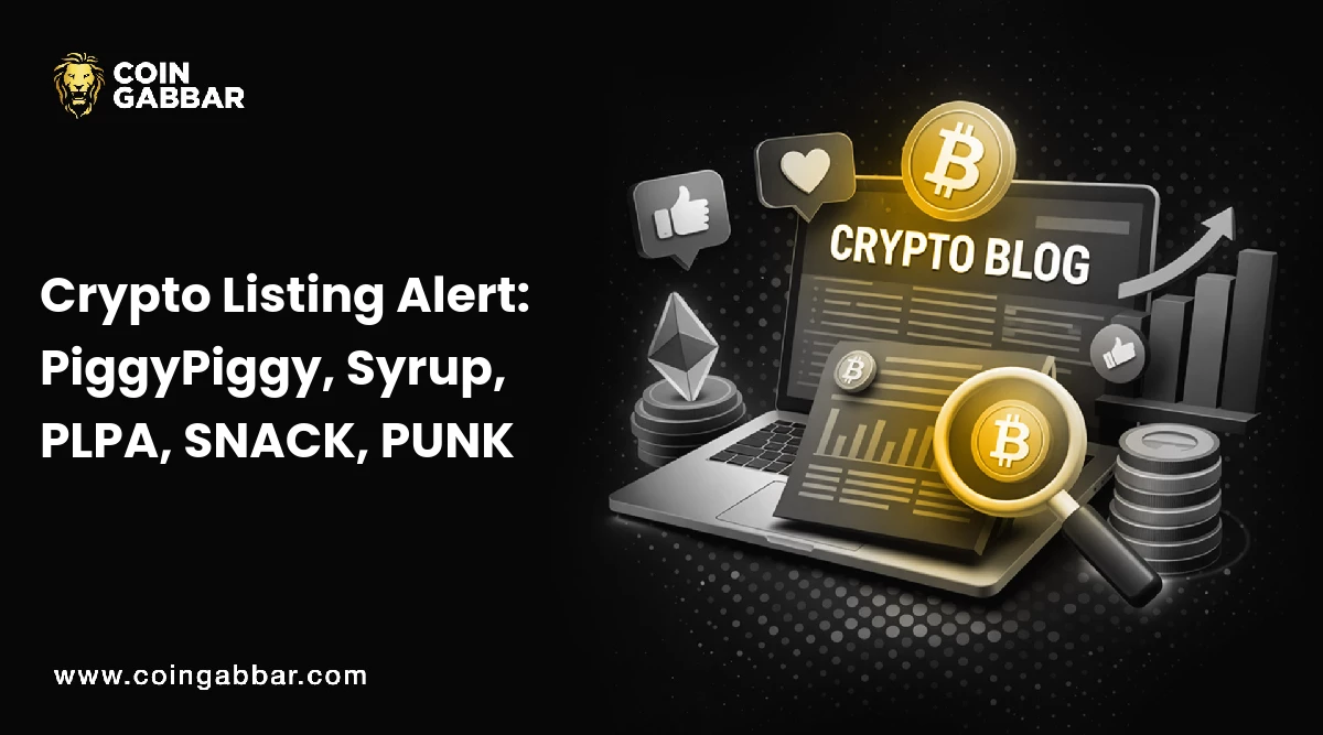 Crypto Listing Alert: PiggyPiggy, Syrup, PLPA, SNACK, PUNK