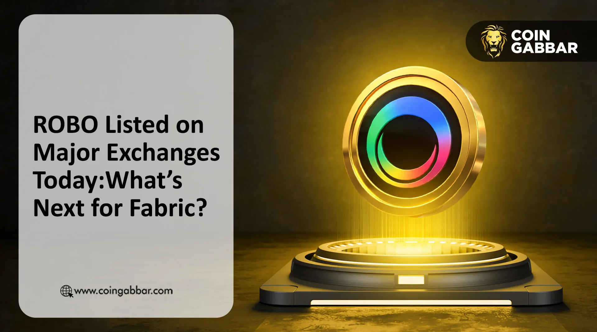 ROBO Listed on Major Exchanges Today: What’s Next for Fabric?