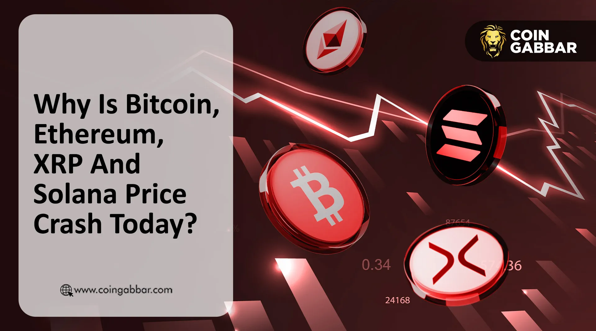 Why Did Bitcoin, Ethereum, XRP, and Solana Prices Crash Today?